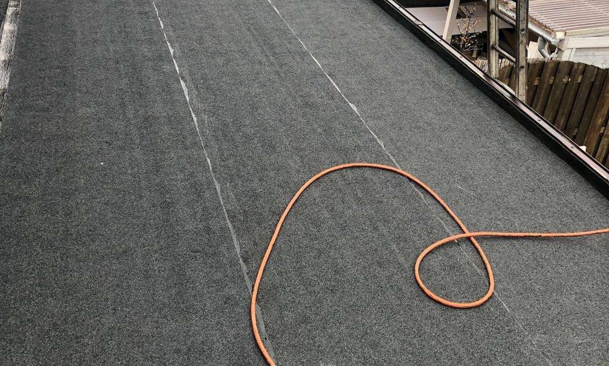 Nieuw bitumen dak aangelegd in Montfoort