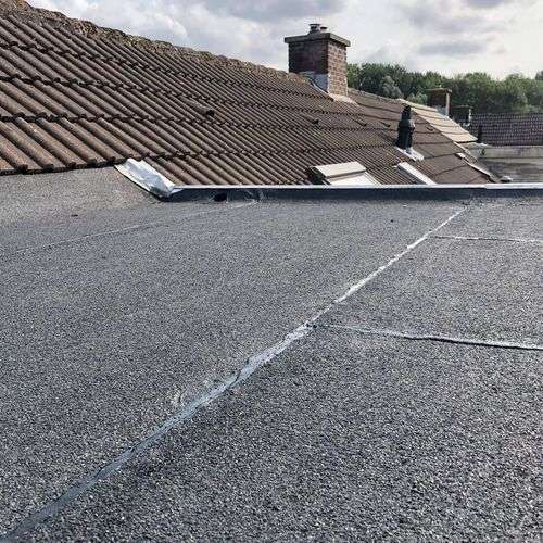 Nieuw plat dak gelegd in Montfoort